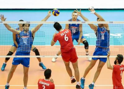 ایتالیا حریف ایران در یک چهارم نهایی والیبال المپیک