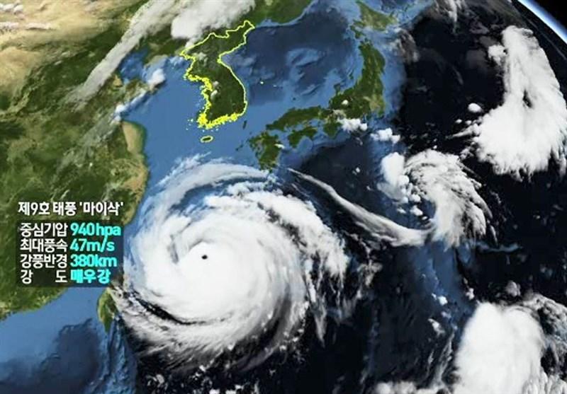 اوکیناوا در تسخیر طوفان مایساک