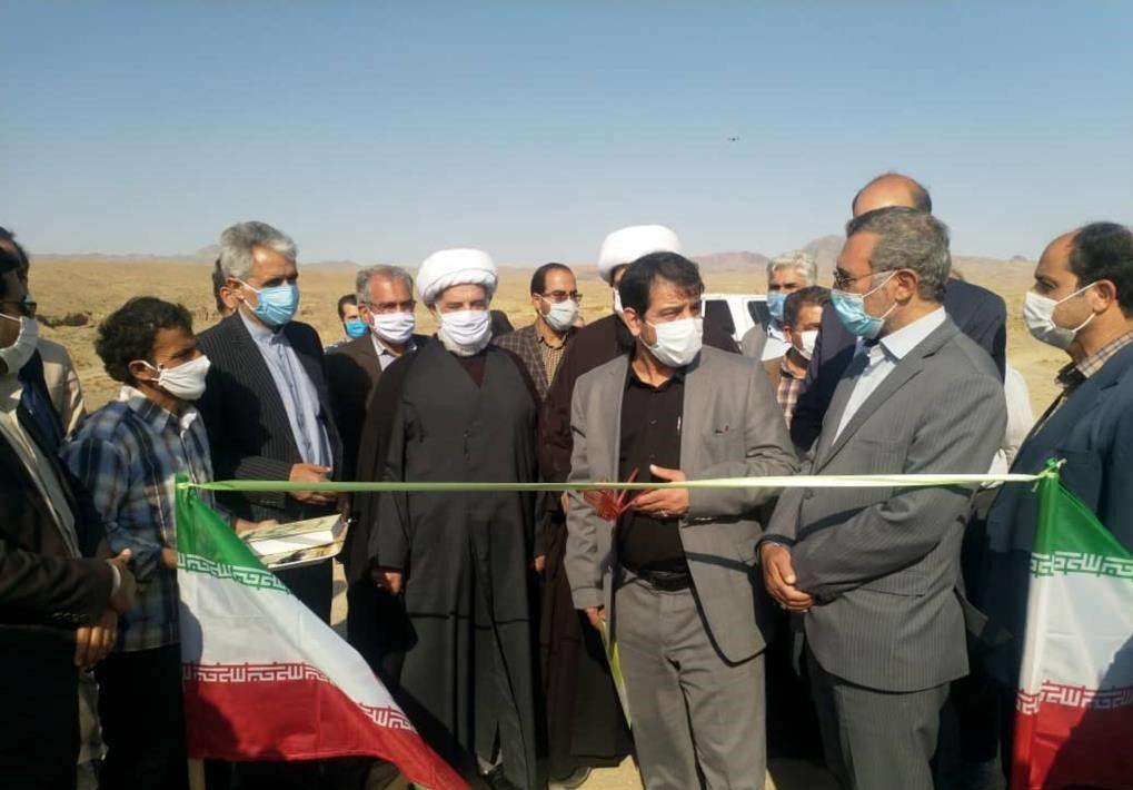 خبرنگاران بند خاکی در حوزه آبخیز قنات بلده فردوس به بهره خبرنگاران بند خاکی در حوزه آبخیز قنات بلده فردوس به بهره برداری رسید