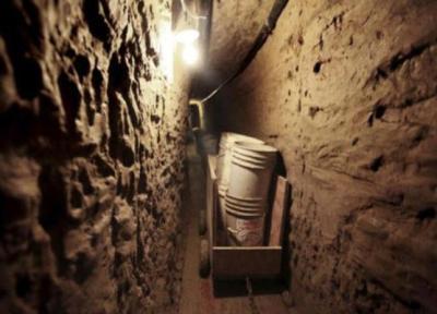 کشف 20 متر تونل مخفی زیرزمینی در نطنز