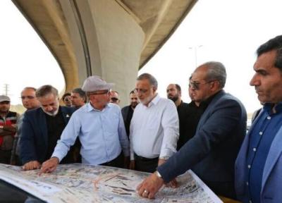 بازدید سرزده شهردار تهران از سه پروژه مهم مرکز ، جمع آوری سوله های آموزش و پرورش